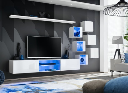 Luxury Wall unit Furnishings new Furniture wall cabinet Living room furniture Complete